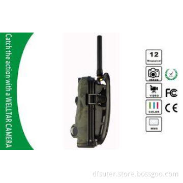 Small Camo Waterproof IP54 MMS GSM SMS Trail Camera , Motio